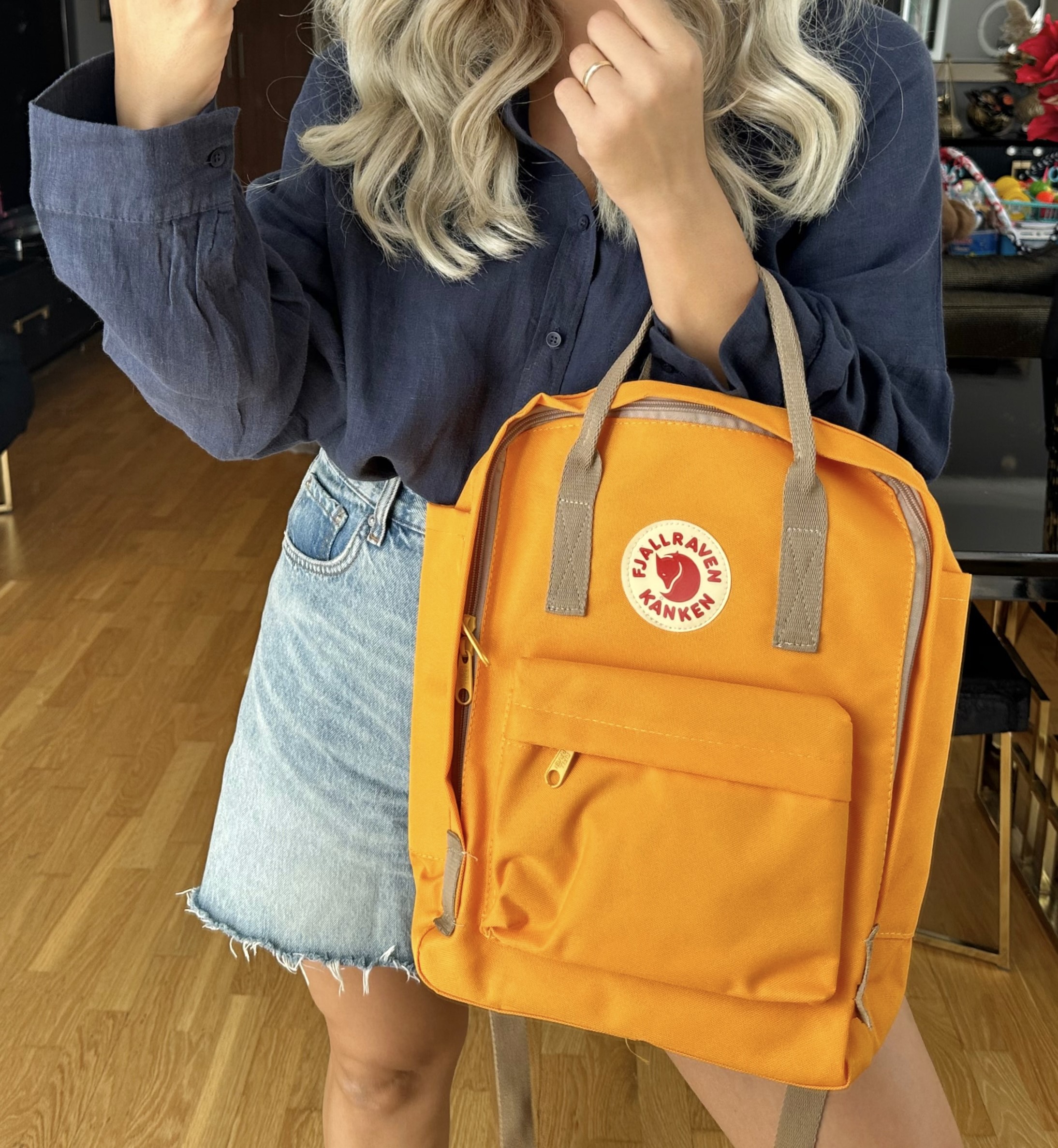 Fjallrav Kank - Sırt Çantası Sarı