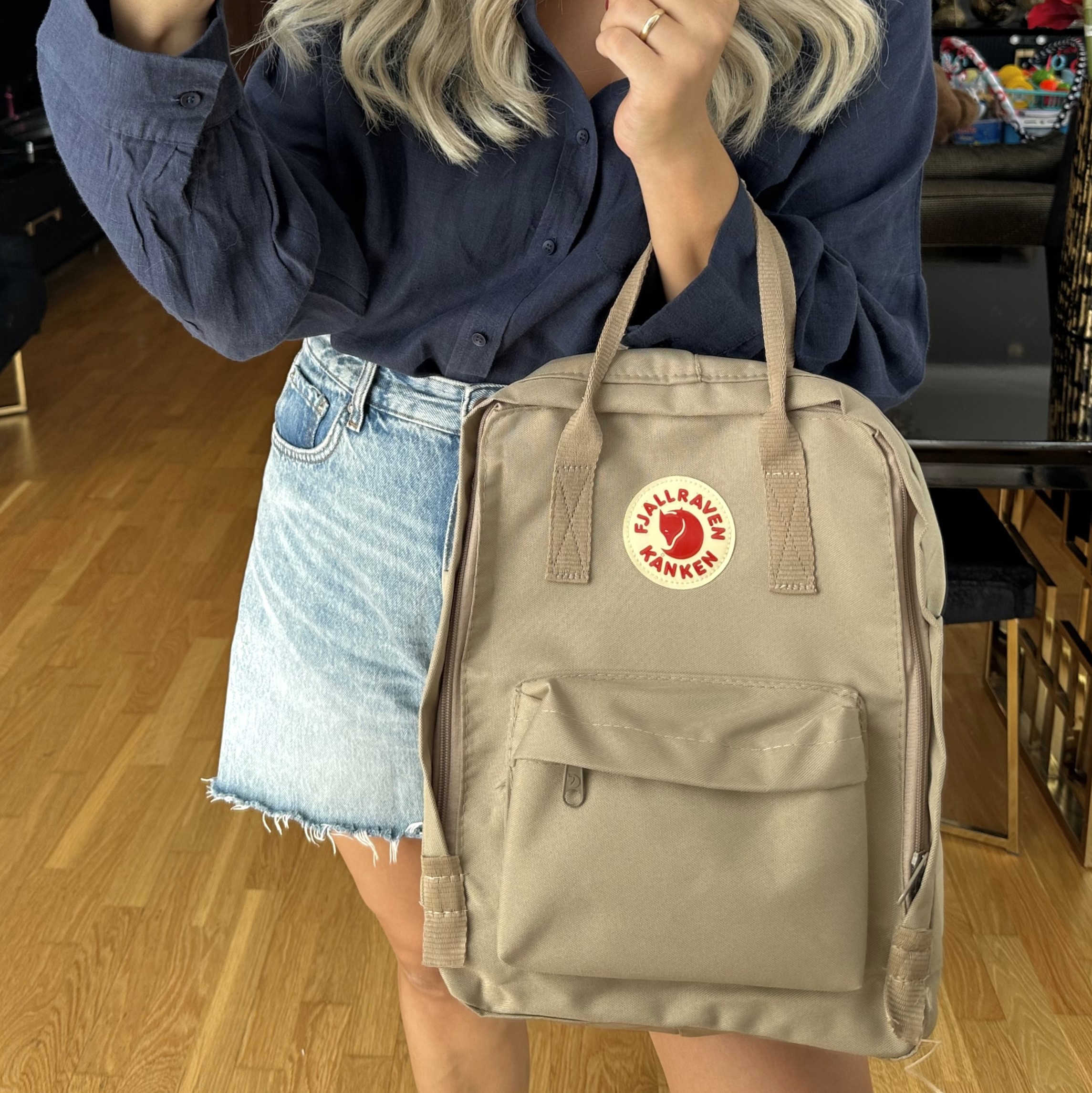 Fjallrav Kank - Sırt Çantası Vizon