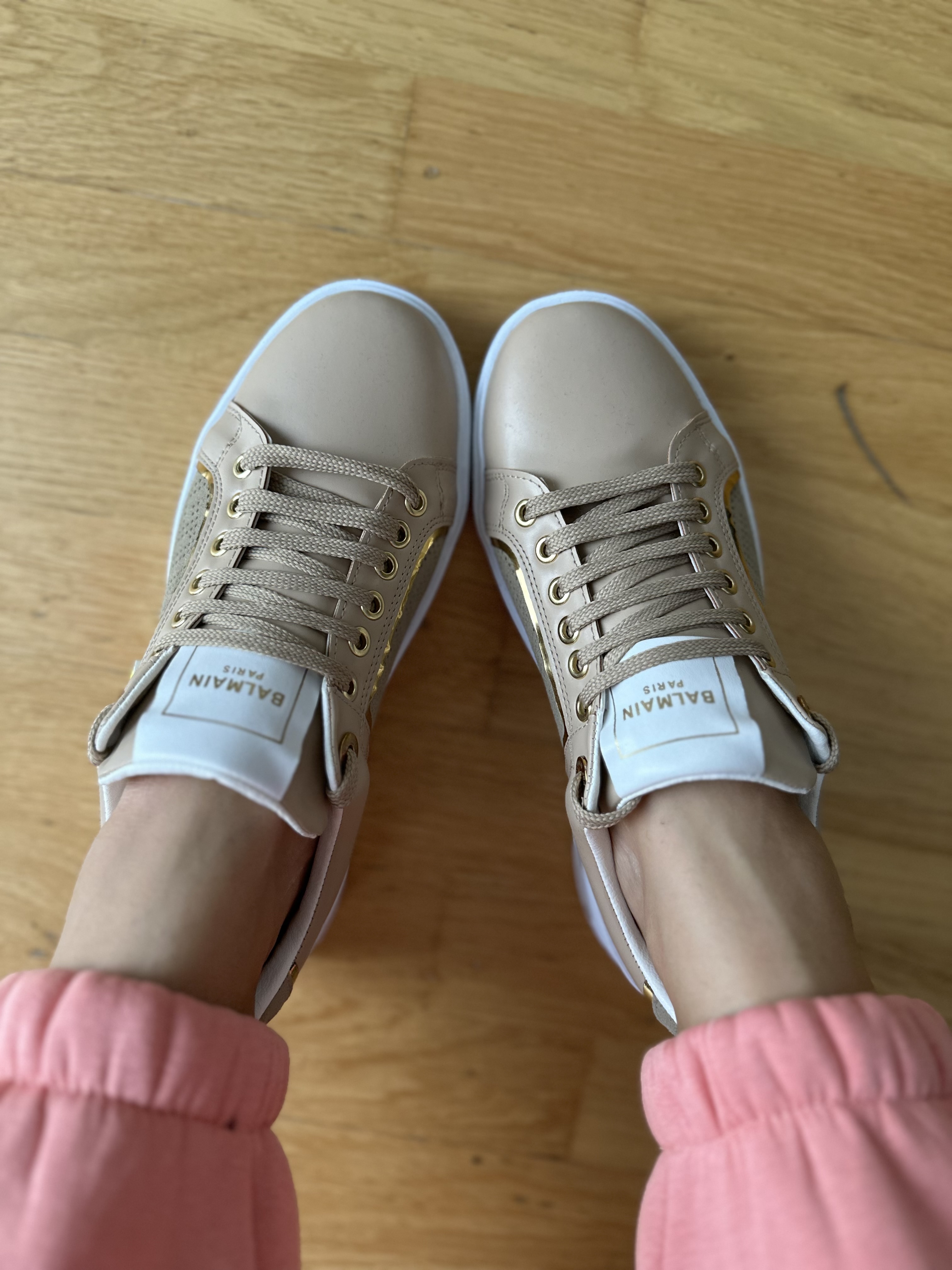 Blmn - Monogrammed Vizon Sneakers