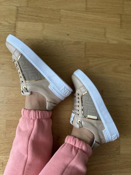 Blmn - Monogrammed Vizon Sneakers